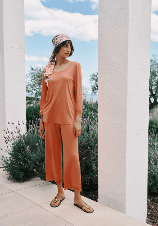 Hanro Kühlende Nachtwäsche für Damen Pyjama