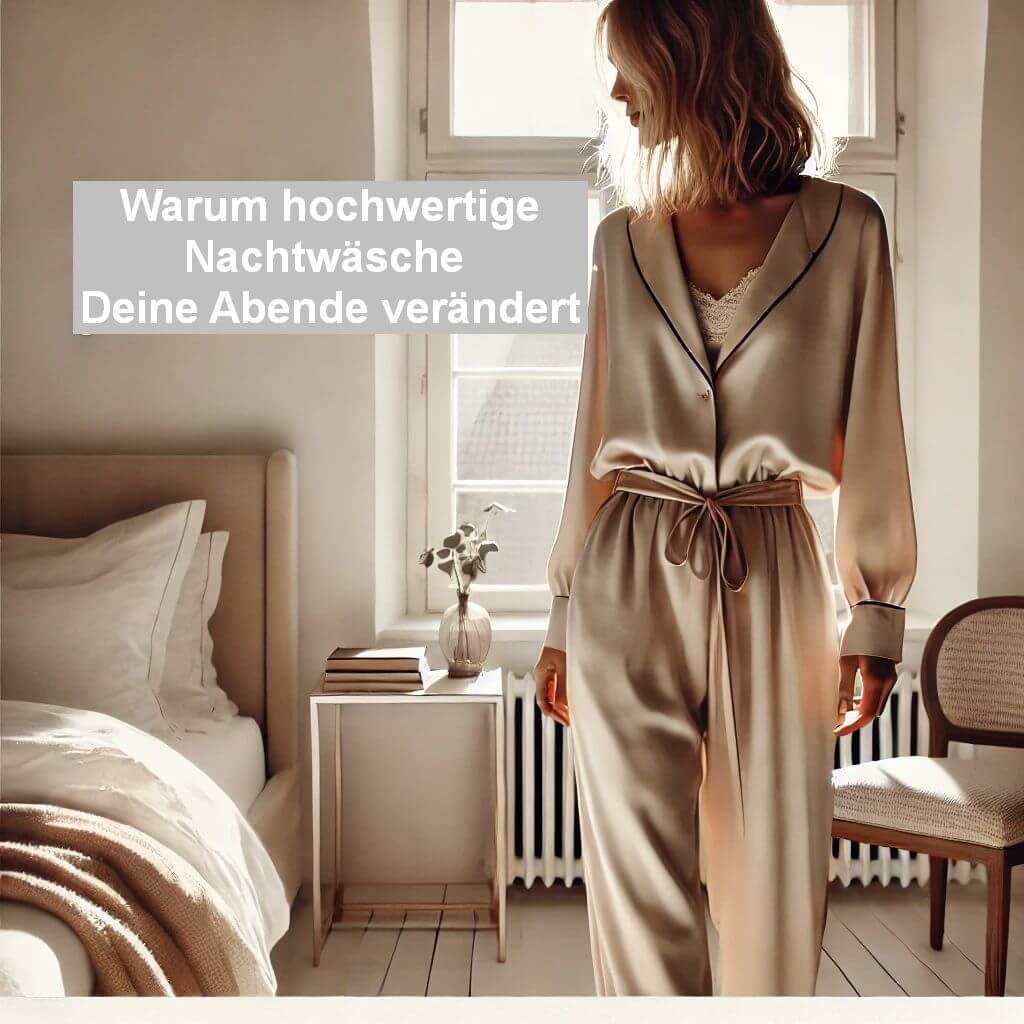 Warum hochwertige Nachtwäsche Deine Abende verändert