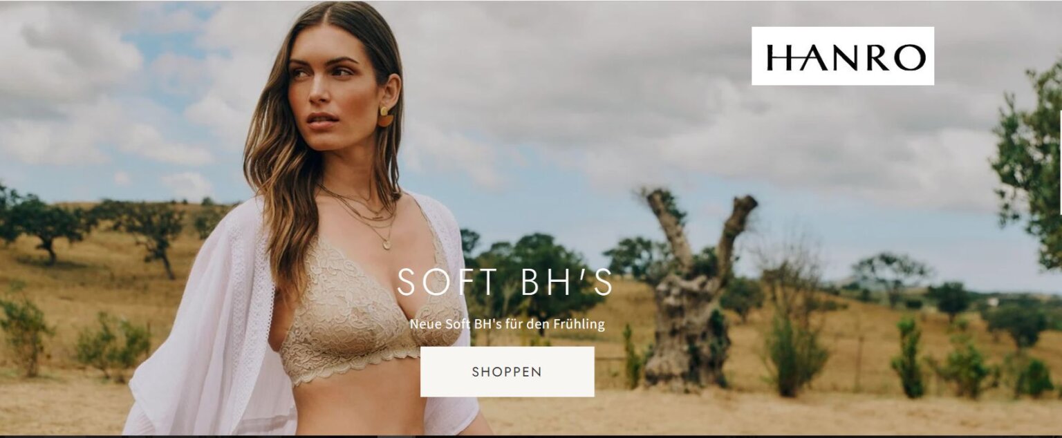 New Soft BHs Hanro