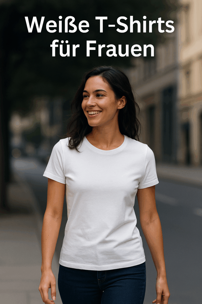 Weiße T-Shirts für Frauen: So stylst Du den Modeklassiker