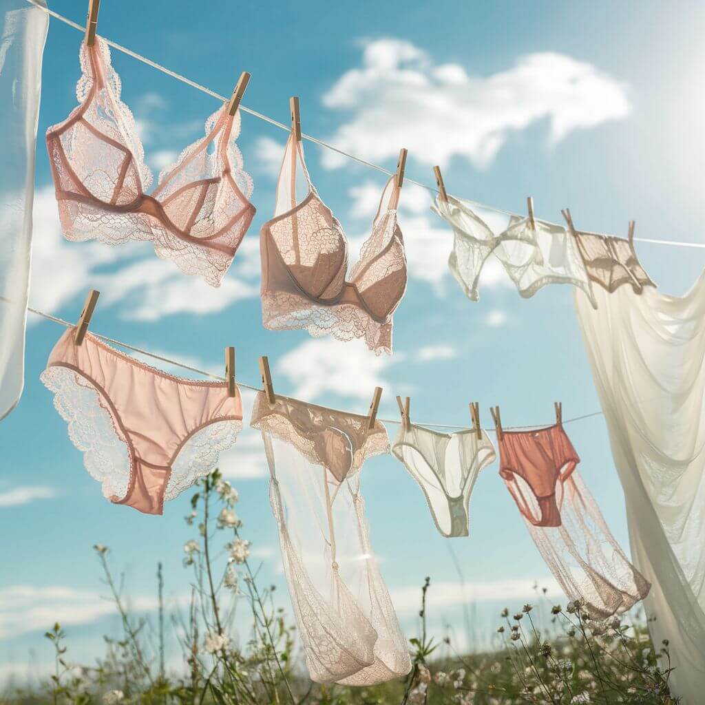 Zauberhafte Dessous, perfekt gepflegt!